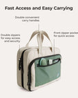 Walker Hanging Travel Toiletry Bag with Waterproof Compartment - Stellarmarketstore
