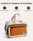 Walker Hanging Travel Toiletry Bag with Waterproof Compartment - Stellarmarketstore