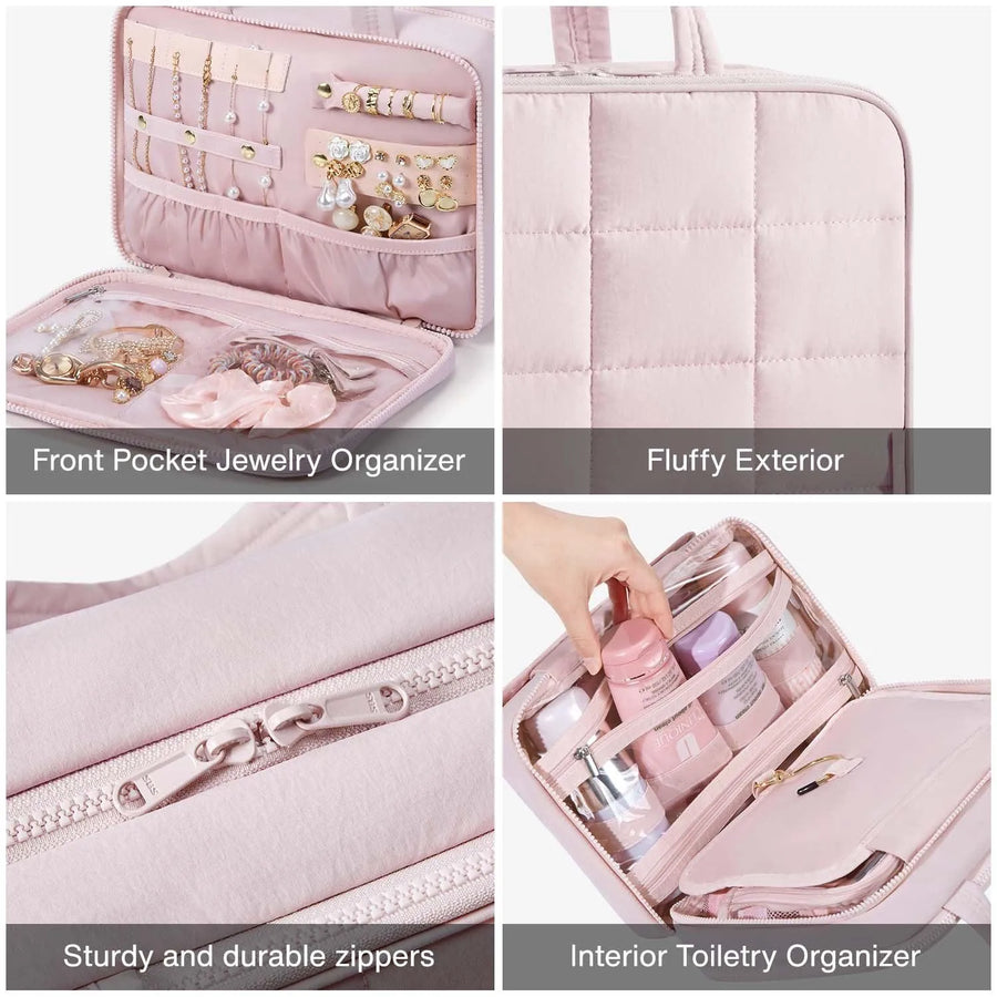 SpaceSaver Puffy Multi-Functional Toiletry Bag - Stellarmarketstore