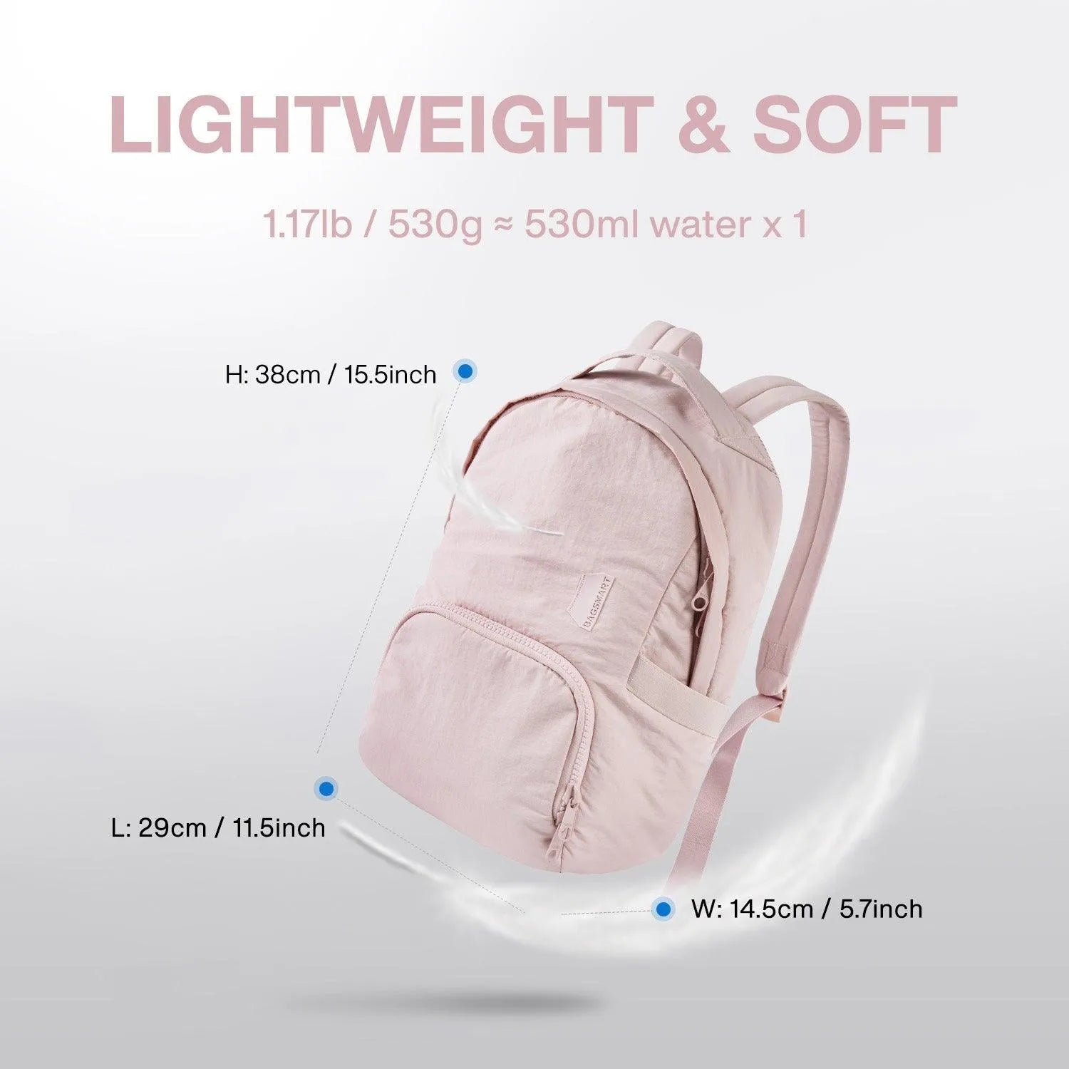 Zoraesque 14L Featherlight 13.3 Inch Backpack - Stellarmarketstore