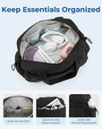Puffy Water-Resistant Gym & Travel Duffle Bag - Stellarmarketstore