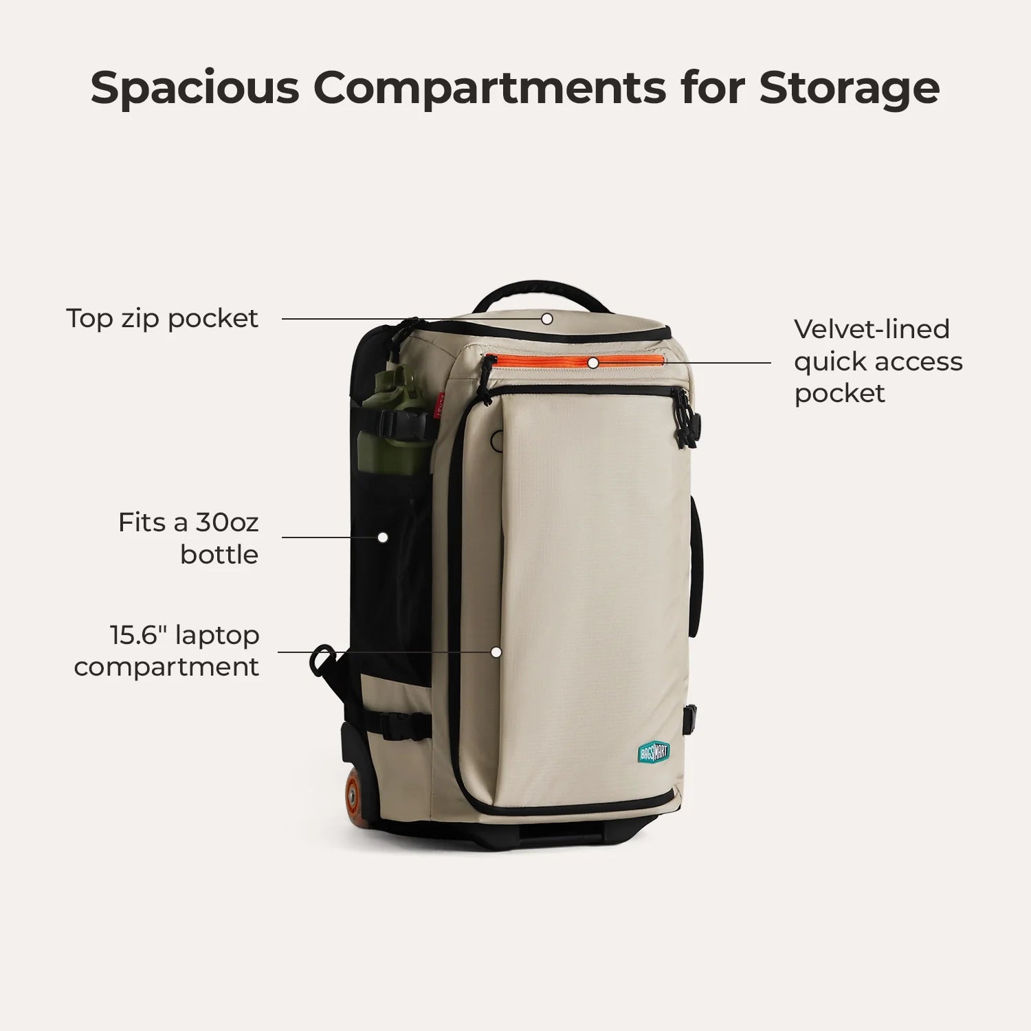 Blast 43L Roller Backpack