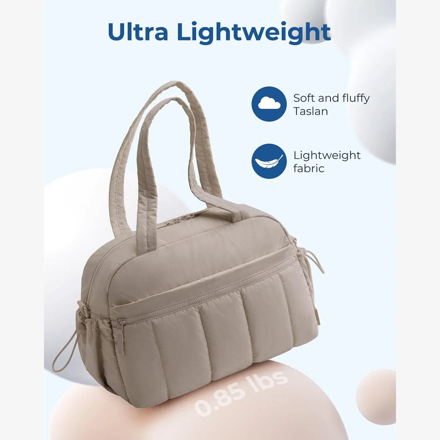 Puffy Water-Resistant Gym & Travel Duffle Bag - Stellarmarketstore