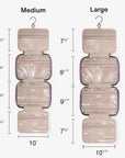 Bonchemin Purple The Space Saver Toiletry Bag - Stellarmarketstore