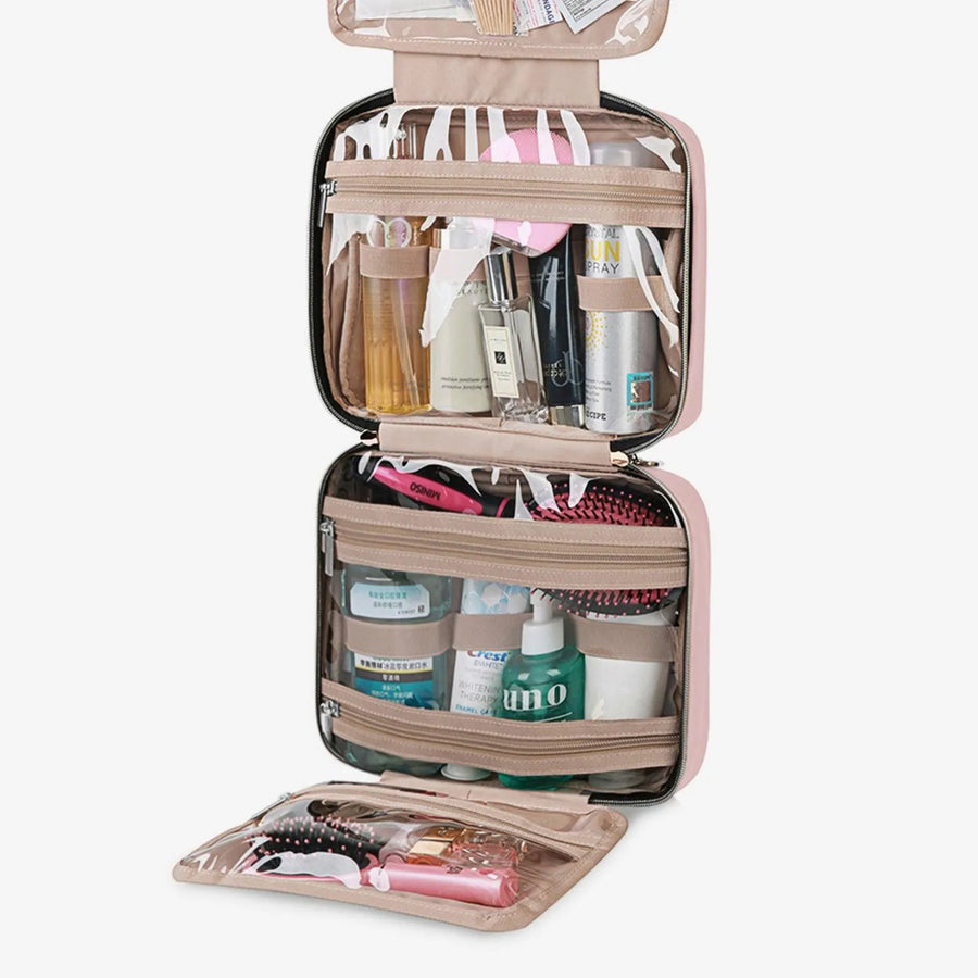 Bonchemin Pink The Space Saver Toiletry Bag - Stellarmarketstore