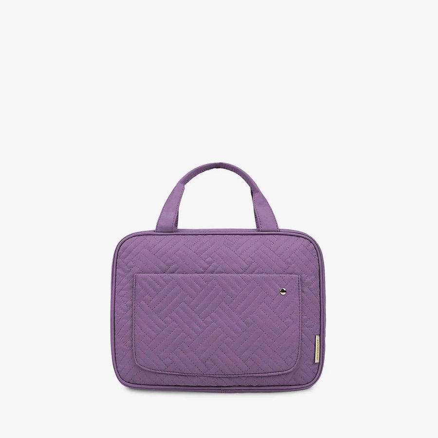 Bonchemin Purple The Space Saver Toiletry Bag - Stellarmarketstore