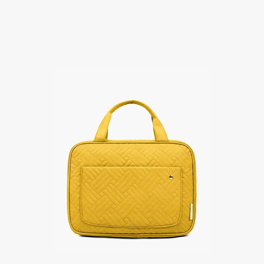 Bonchemin Yellow The Space Saver Toiletry Bag - Stellarmarketstore