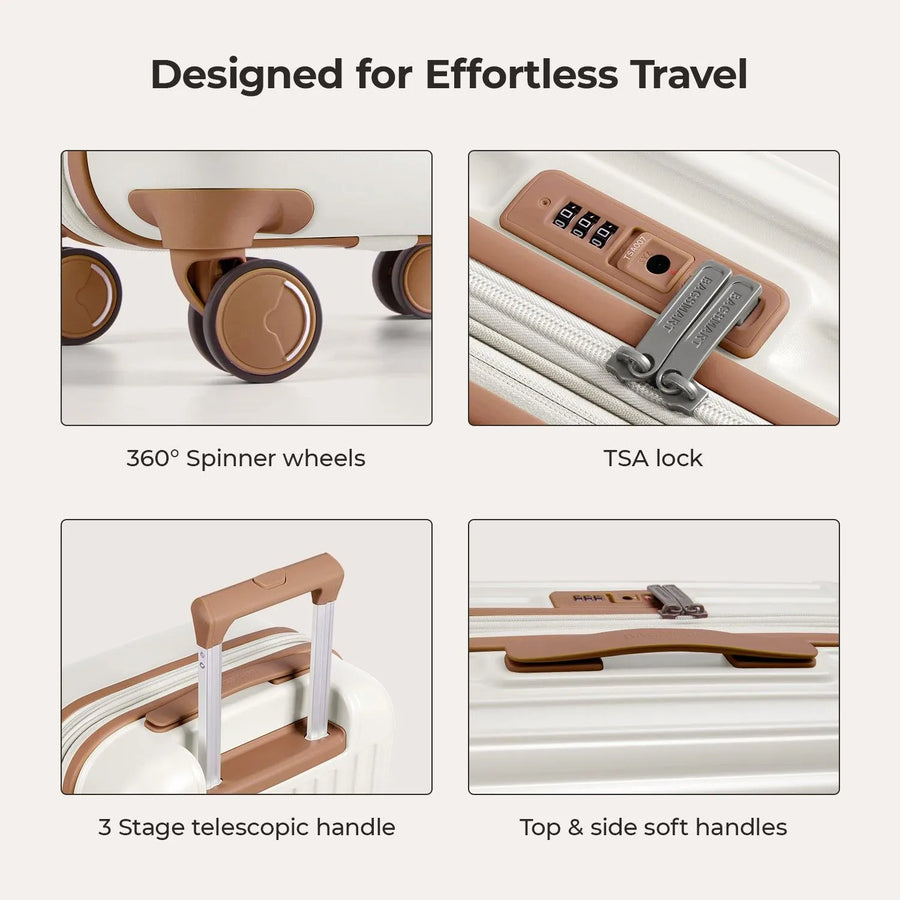 Odyssey 20 Inch Airline Approved Hardside Spinner Suitcase - Stellarmarketstore