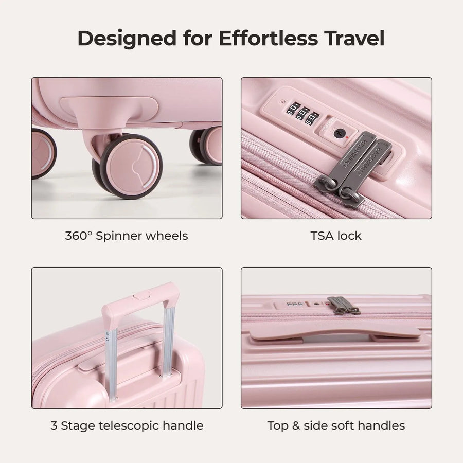 Odyssey 20 Inch Airline Approved Hardside Spinner Suitcase - Stellarmarketstore