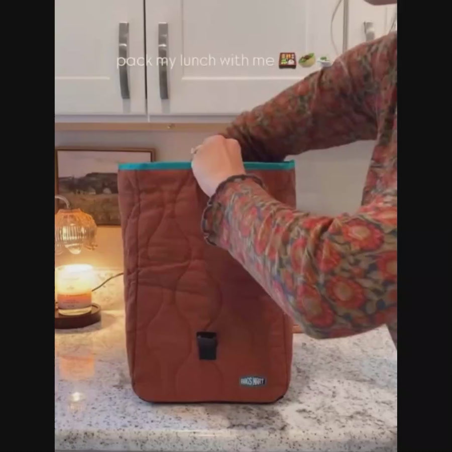 Paz Roll Top Lunch Bag