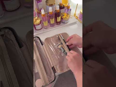 Bonchemin Beige The Space Saver Toiletry Bag