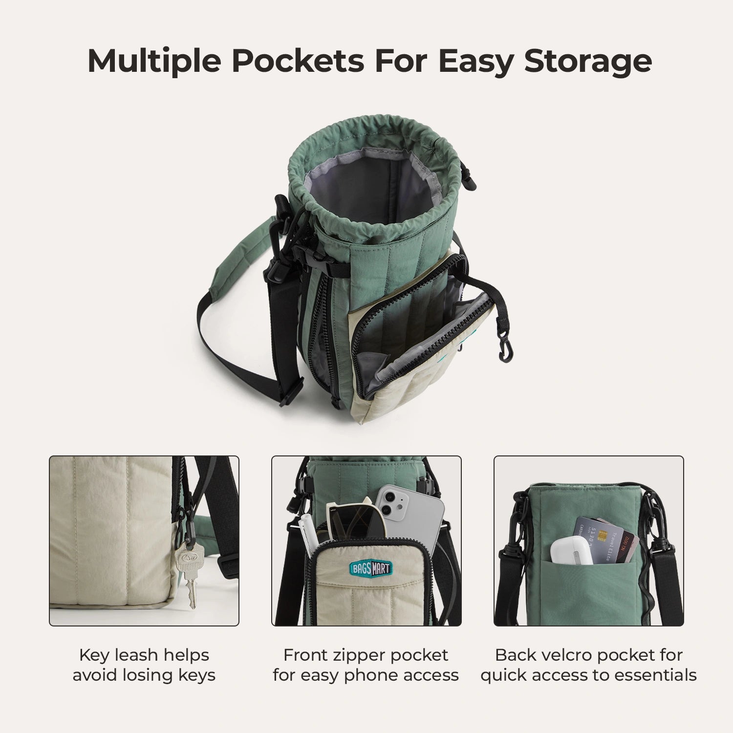 Paz Water Bottle Sling