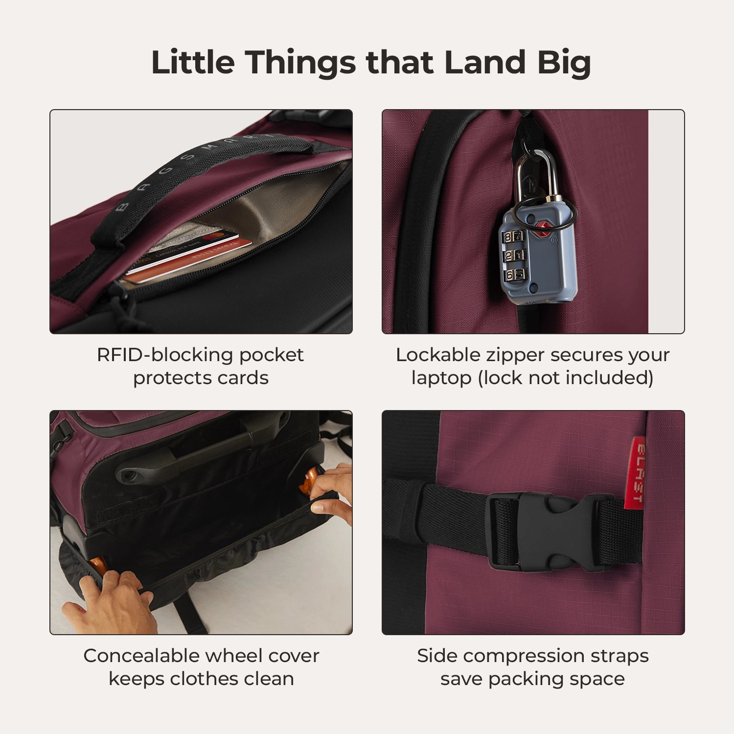 Blast 43L Roller Backpack