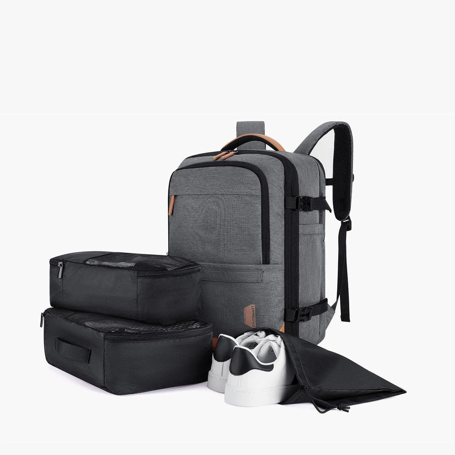 Falco 40L Expandable Airline Approved Carry On Travel Backpack - Stellarmarketstore