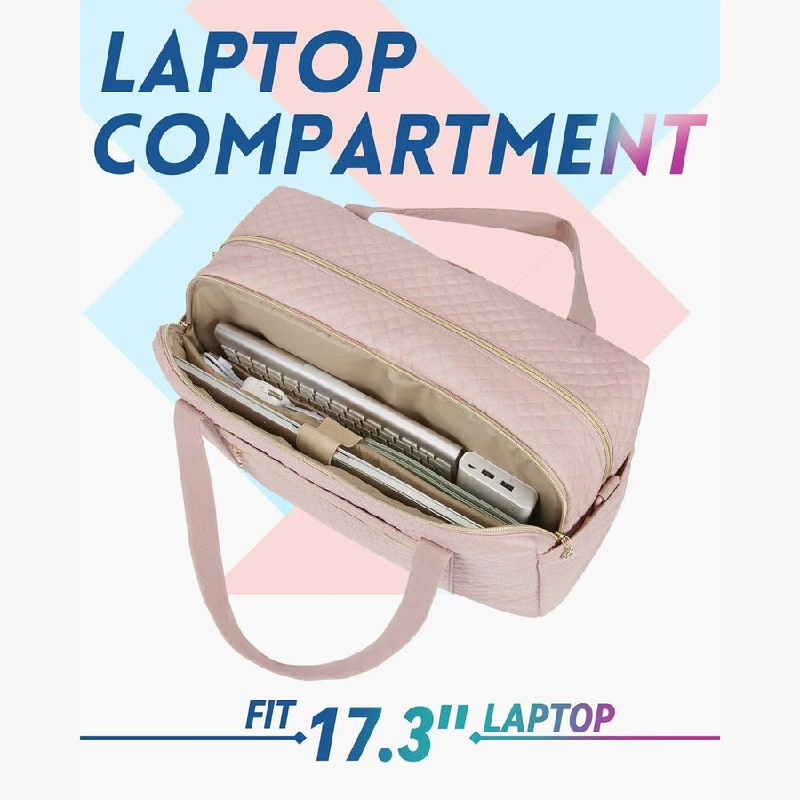 Weekender Overnight Bag Large Carry-on Bag With Shoe Bag - Stellarmarketstore