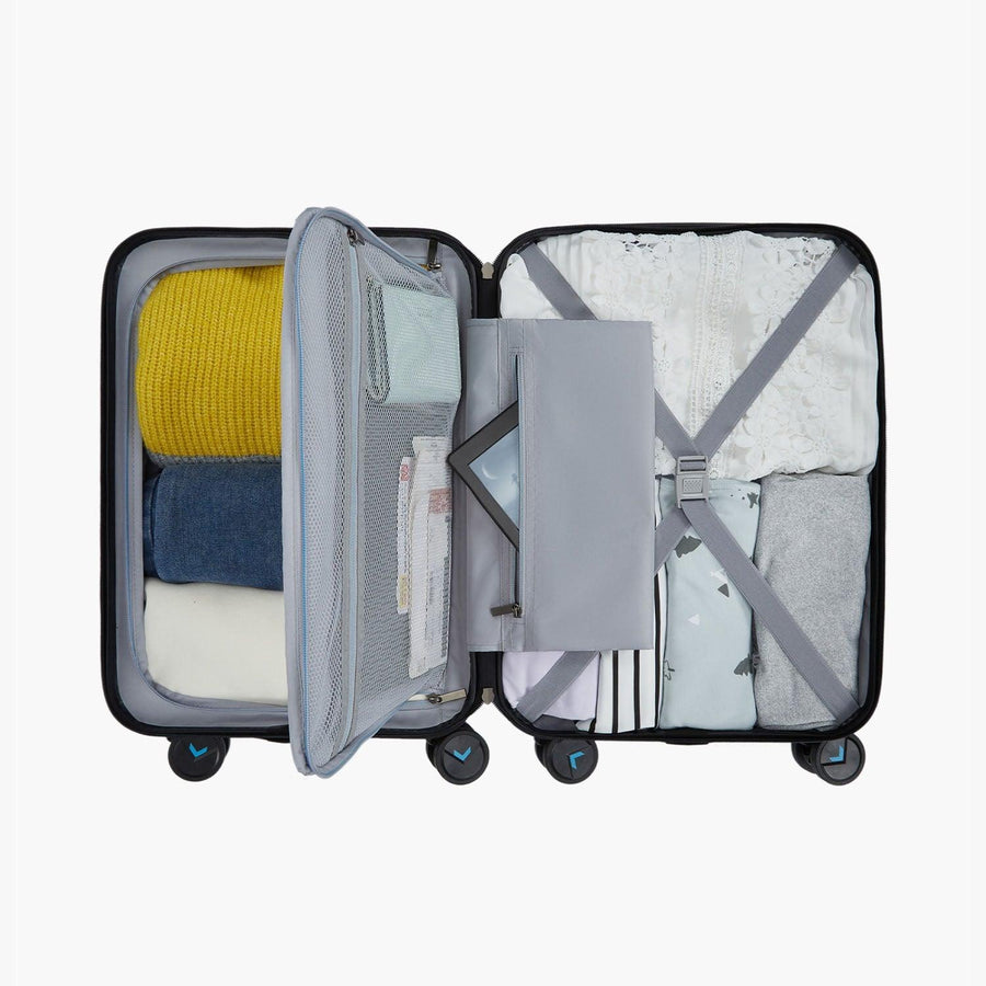 Globetrotter 20" Hardside Rolling Carry-on Stylish Suitcase - Stellarmarketstore