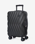 Globetrotter 20" Hardside Rolling Carry-on Stylish Suitcase - Stellarmarketstore
