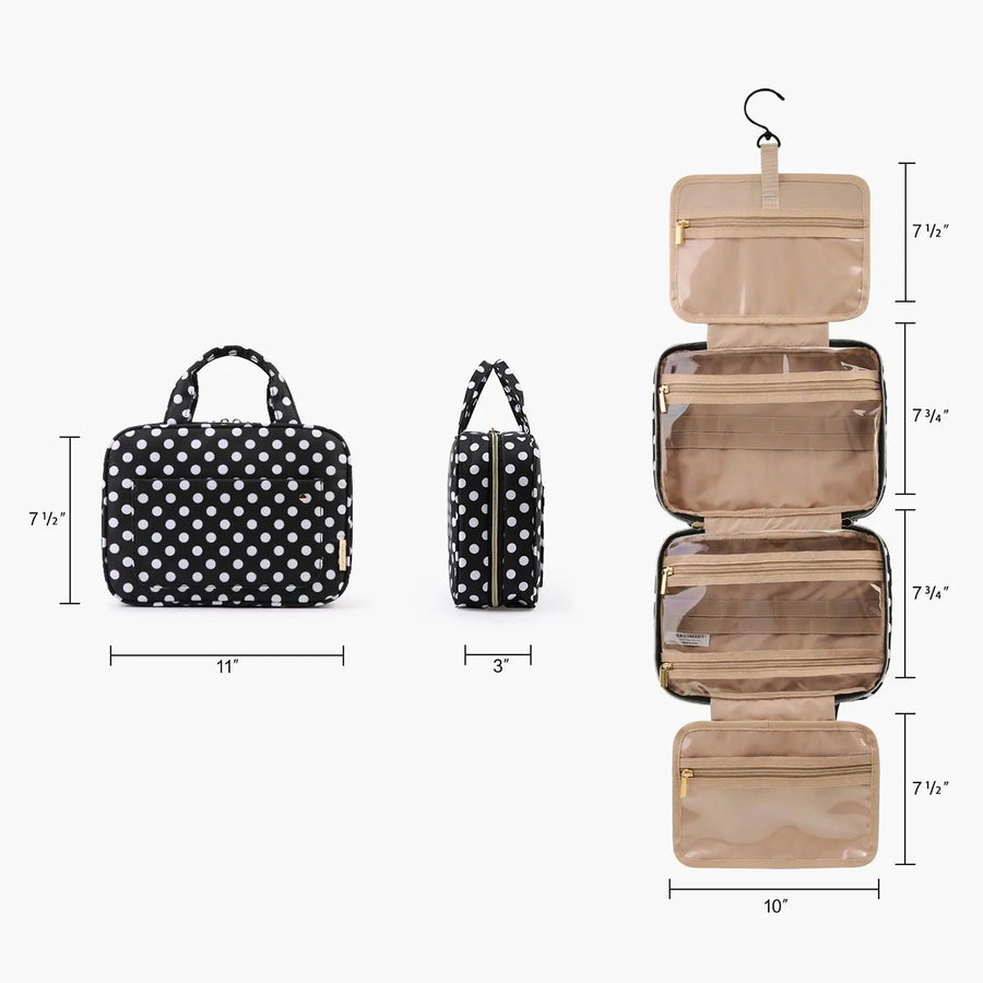 Bonchemin Stripes The Space Saver Toiletry Bag - Stellarmarketstore