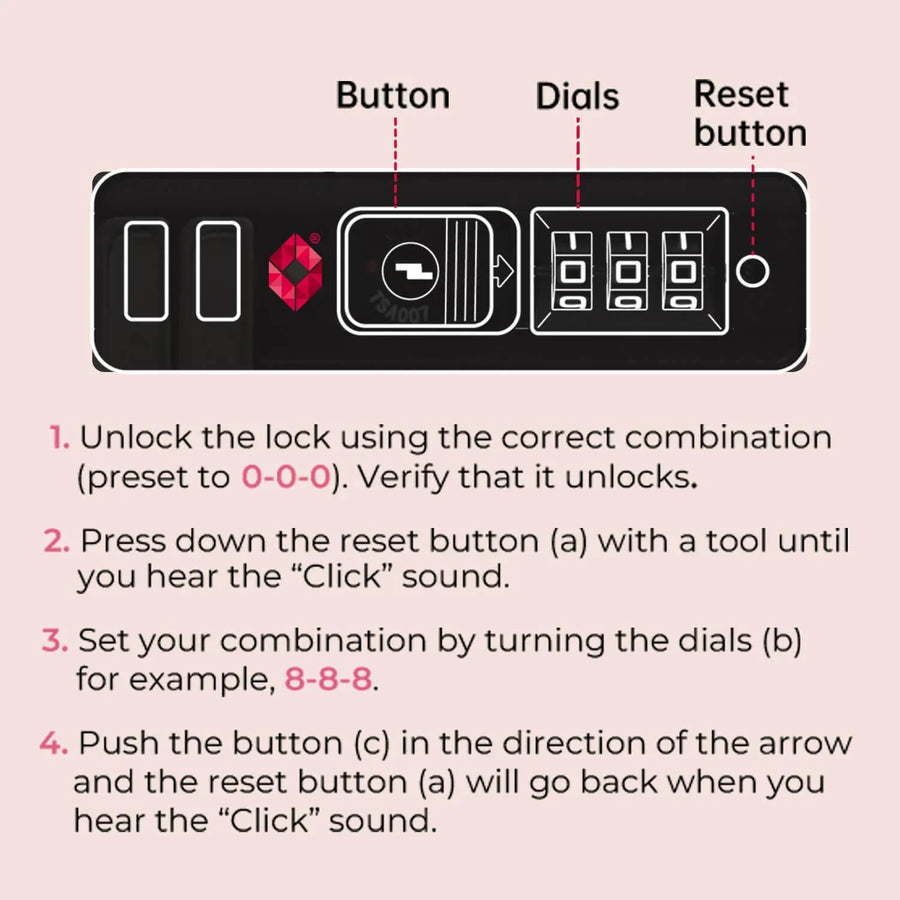 20 Inch Bonchemin Quilted Business & Travel Suitcase - Stellarmarketstore