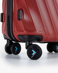 Globetrotter 20" Hardside Rolling Carry-on Stylish Suitcase - Stellarmarketstore
