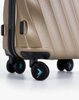 Globetrotter 20" Hardside Rolling Carry-on Stylish Suitcase - Stellarmarketstore