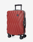 Globetrotter 20" Hardside Rolling Carry-on Stylish Suitcase - Stellarmarketstore