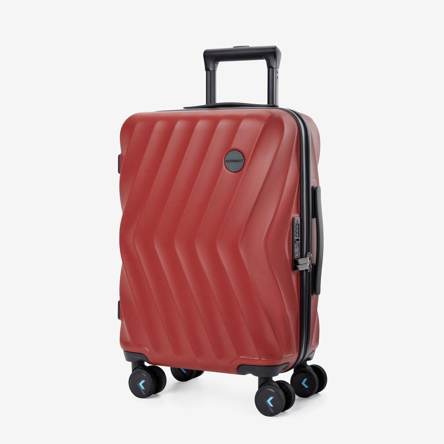 Globetrotter 20" Hardside Rolling Carry-on Stylish Suitcase - Stellarmarketstore