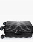 Globetrotter 20" Hardside Rolling Carry-on Stylish Suitcase - Stellarmarketstore