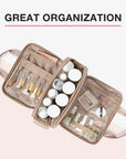 Travel Water-resistant Makeup Organizer Bag - Stellarmarketstore