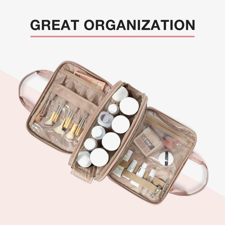 Travel Water-resistant Makeup Organizer Bag - Stellarmarketstore