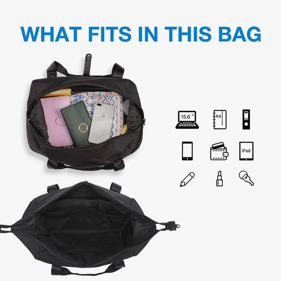 Zoraesque Duffel Black - Stellarmarketstore