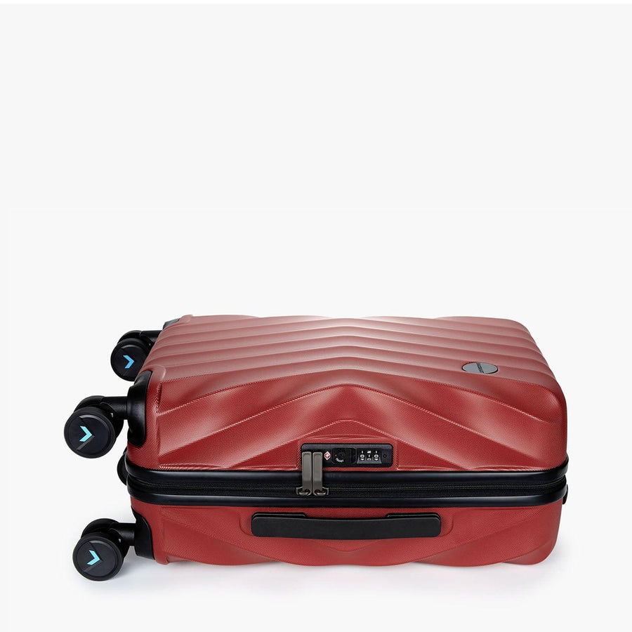 Globetrotter 20" Hardside Rolling Carry-on Stylish Suitcase - Stellarmarketstore