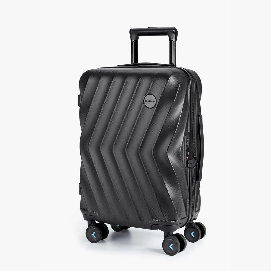 Globetrotter 20" Hardside Rolling Carry-on Stylish Suitcase - Stellarmarketstore