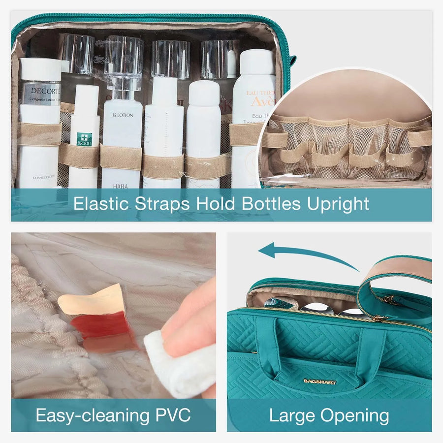 Travel Water-resistant Makeup Organizer Bag - Stellarmarketstore