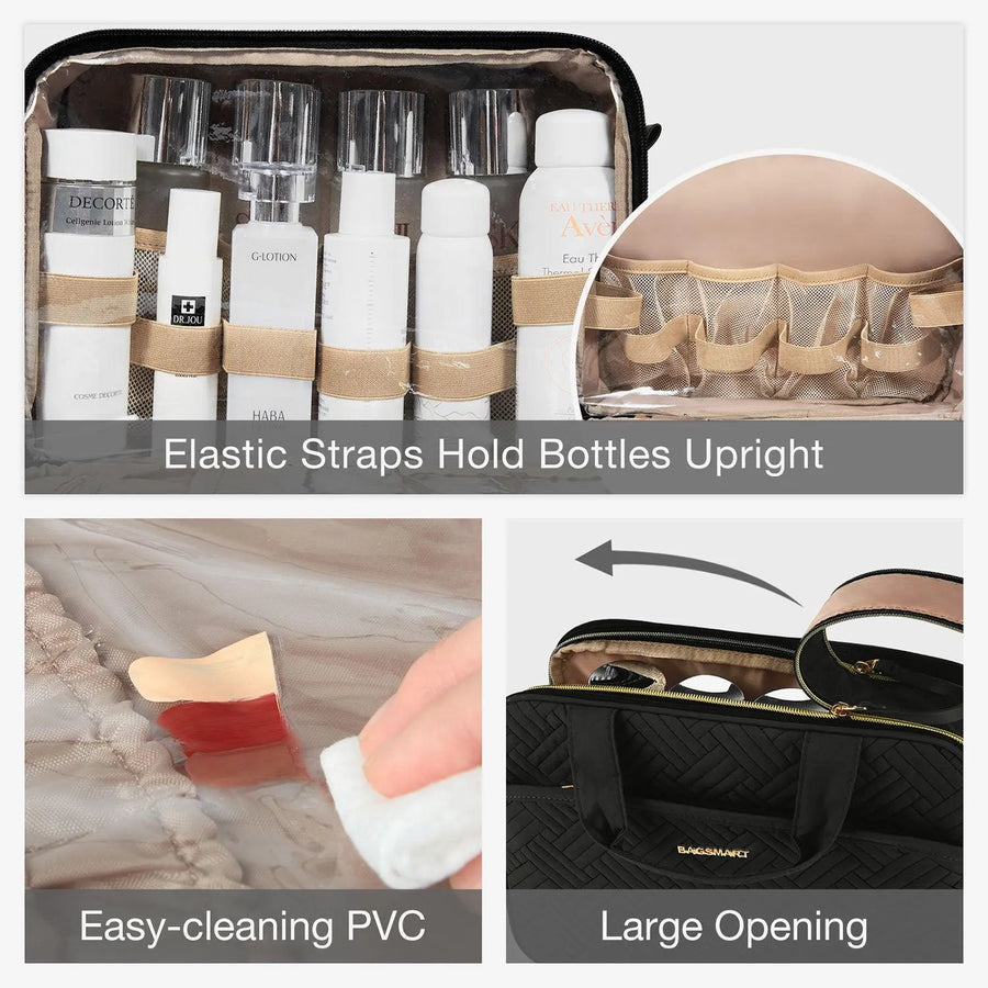 Travel Water-resistant Makeup Organizer Bag - Stellarmarketstore