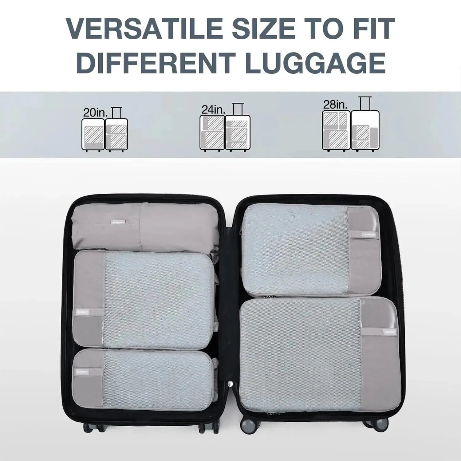 Stellarmarketstore Compression Packing Cubes Part of Faro Travel Set - Stellarmarketstore