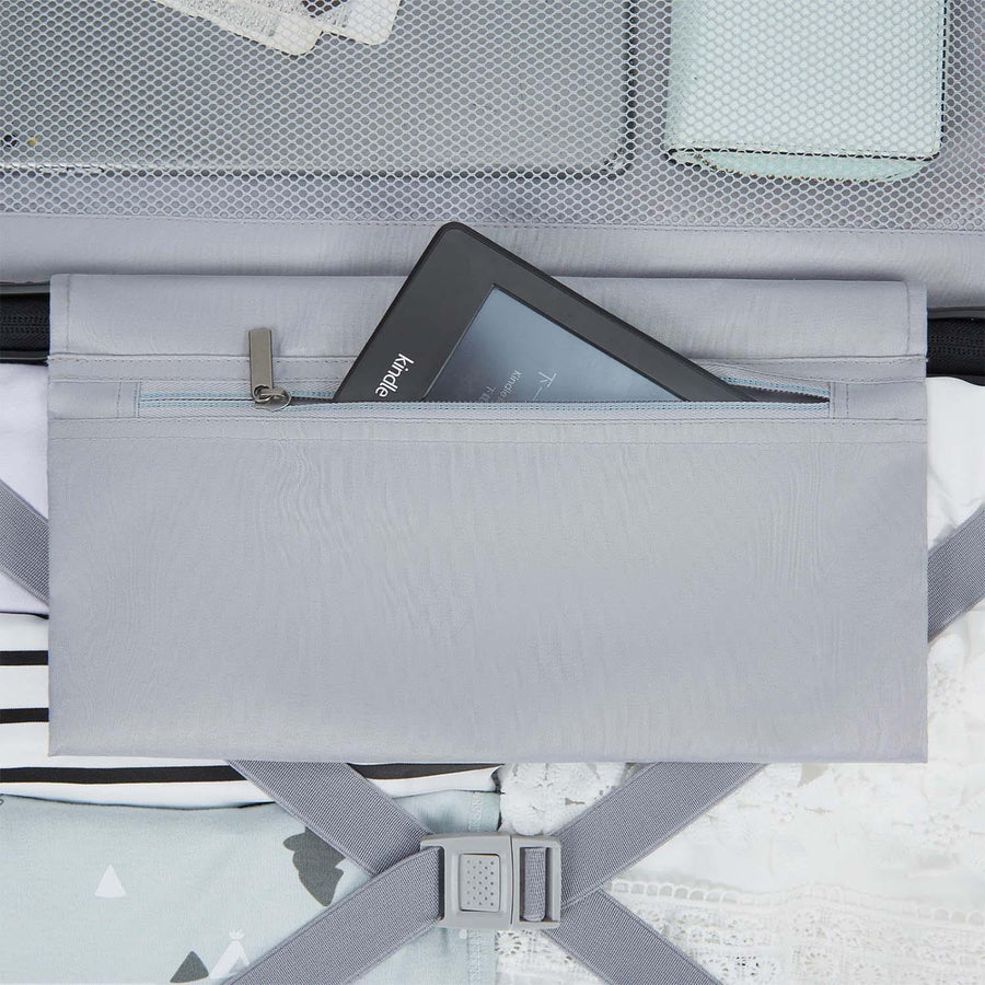 Globetrotter 20" Hardside Rolling Carry-on Stylish Suitcase - Stellarmarketstore