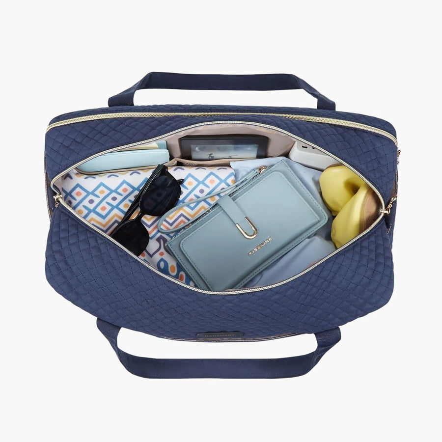 Weekender Overnight Bag Large Carry-on Bag With Shoe Bag - Stellarmarketstore