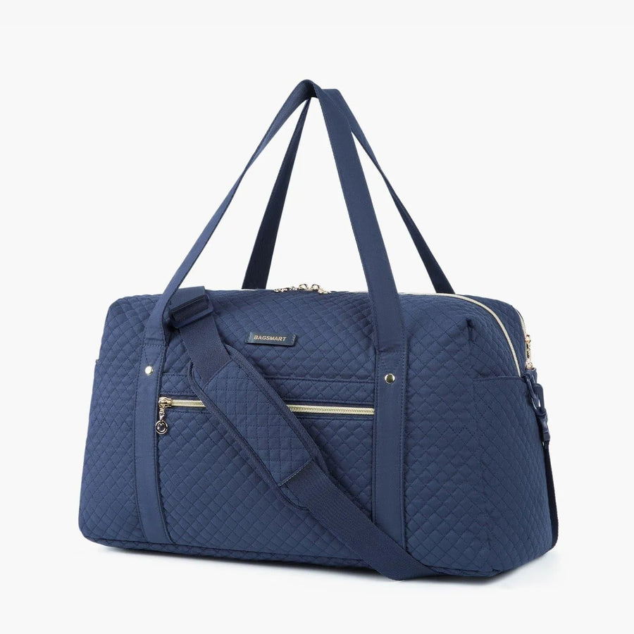 Weekender Overnight Bag Large Carry-on Bag With Shoe Bag - Stellarmarketstore