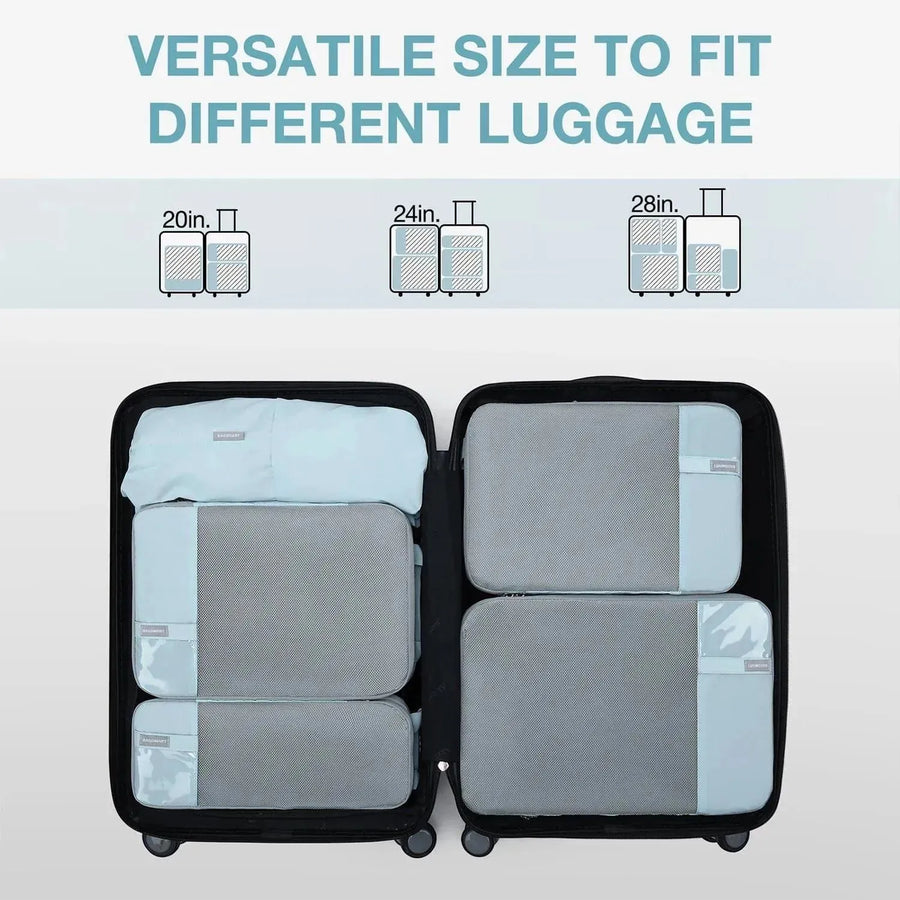 Stellarmarketstore Compression Packing Cubes Part of Faro Travel Set - Stellarmarketstore