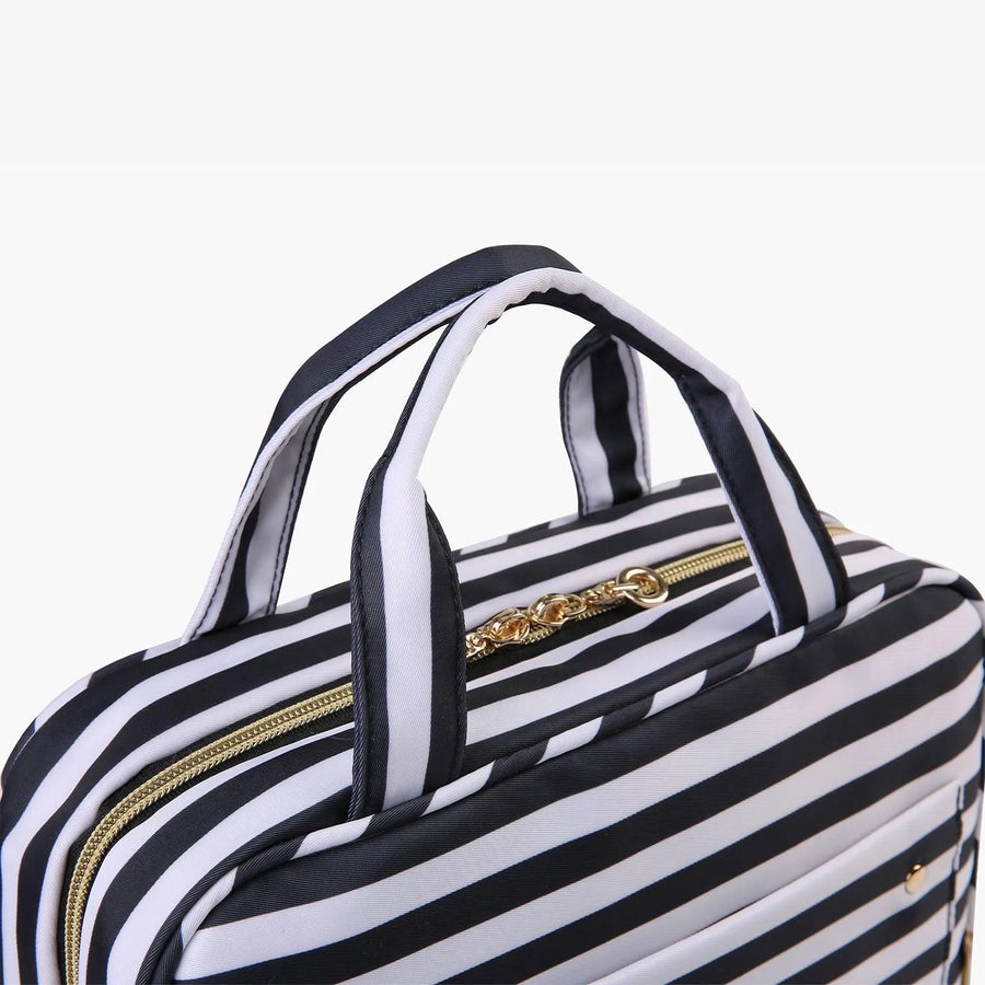 Bonchemin Stripes The Space Saver Toiletry Bag - Stellarmarketstore