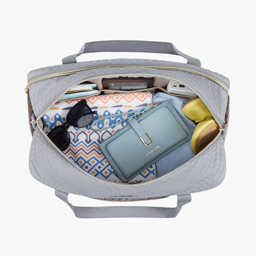 Weekender Overnight Bag Large Carry-on Bag With Shoe Bag - Stellarmarketstore