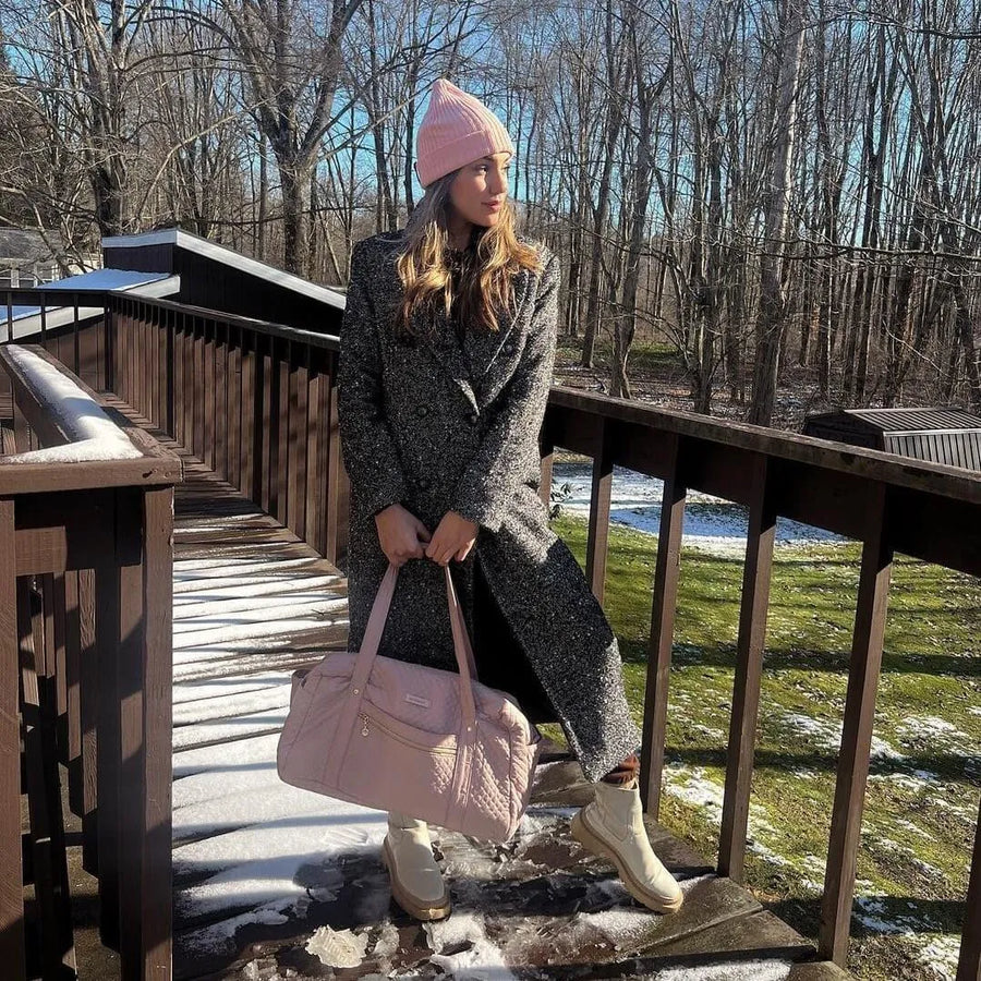 Weekender Overnight Bag Large Carry-on Bag With Shoe Bag - Stellarmarketstore